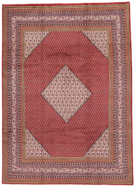 225x312 см, Иран, Сарук, Wool, коричневый