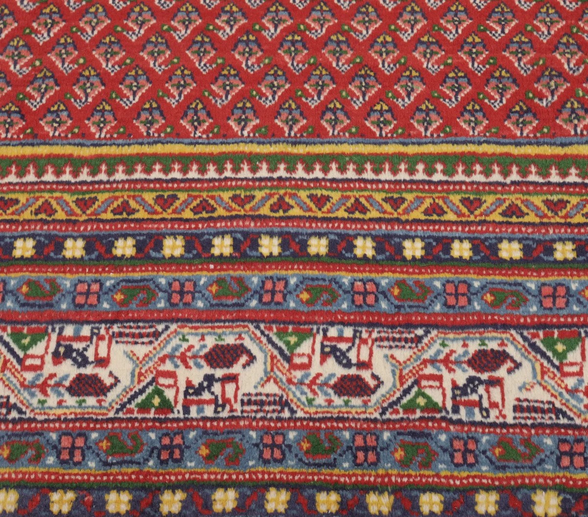 225x312 см, Иран, Сарук, Wool, коричневый — вид 6