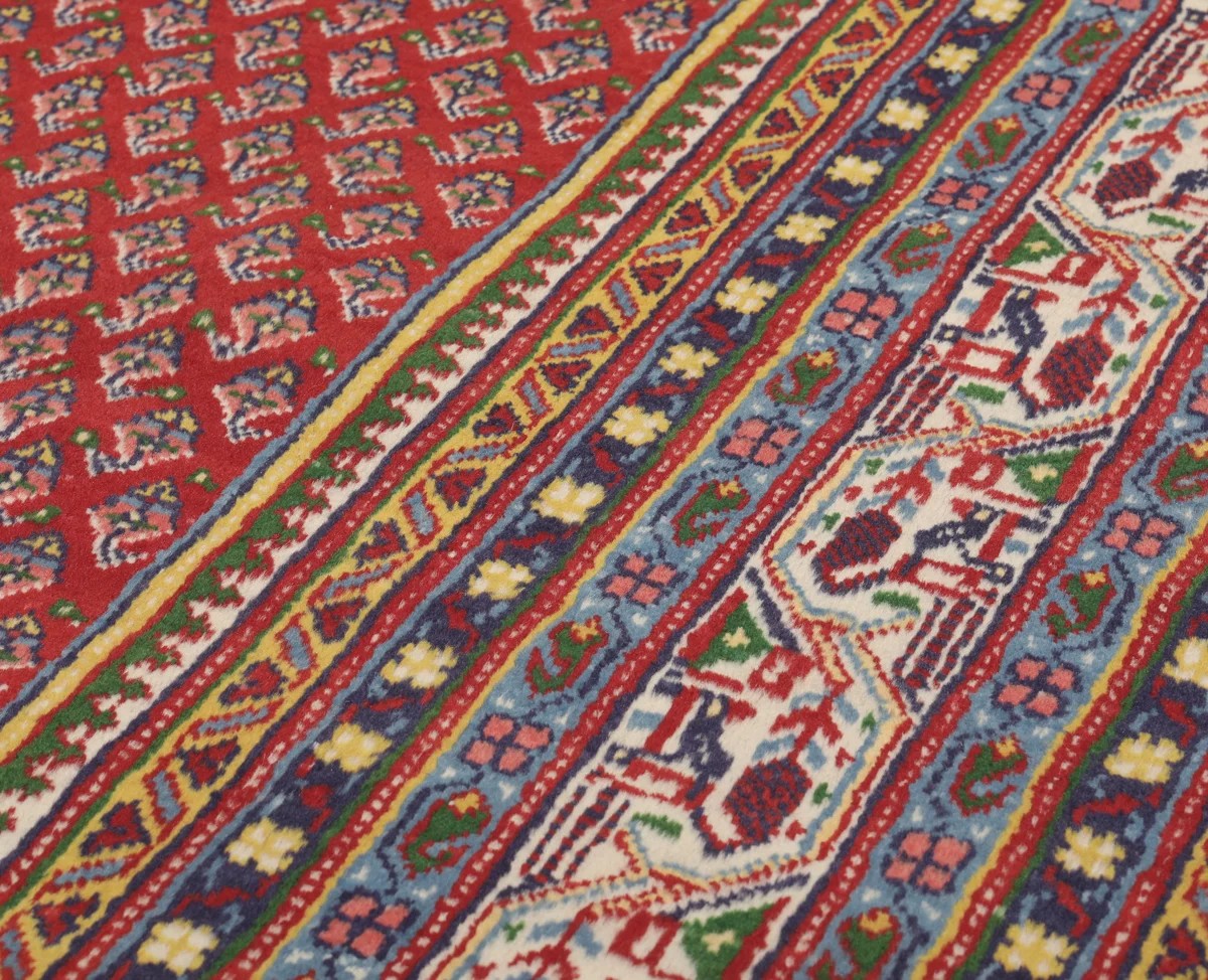 225x312 см, Иран, Сарук, Wool, коричневый — вид 7