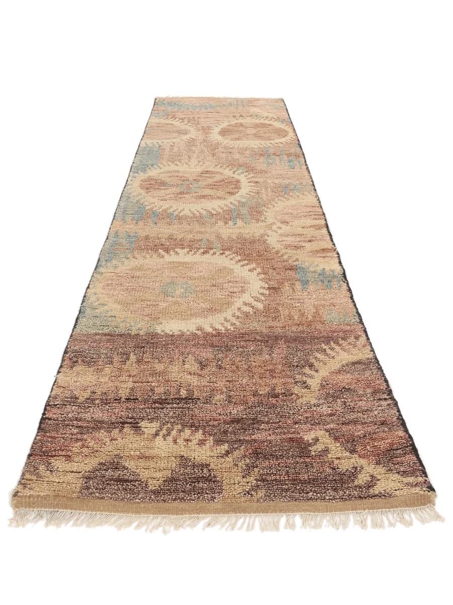 80x301 см, Индия, Анатолия, Wool, коричневый — вид 2