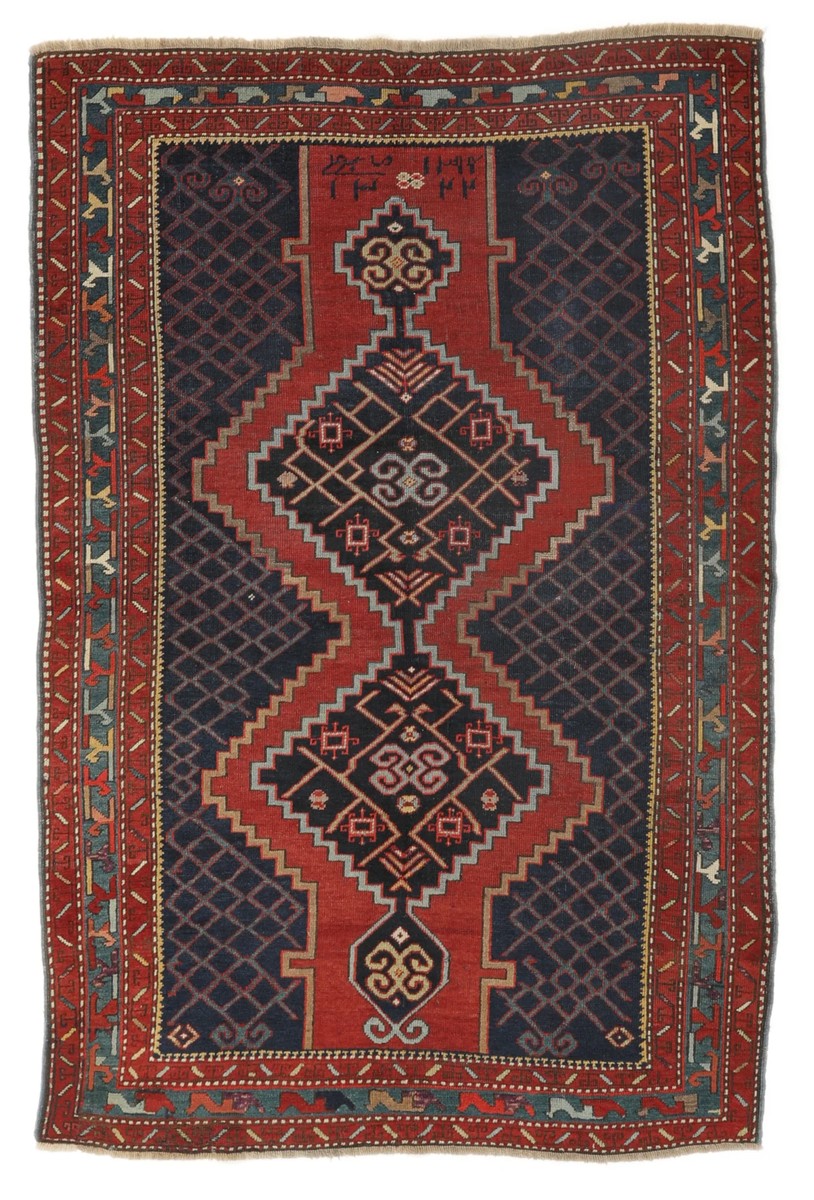 140x207 см, Восточные, Wool, чёрный