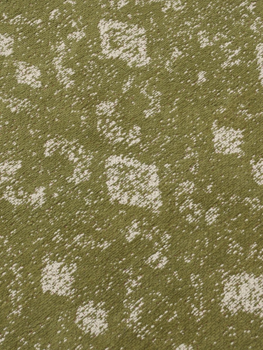 160x230 см, Индия, Современные, 90% Cotton, зелёный — вид 4