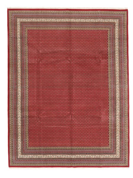 307x400 см, Индия, Восточные, Wool, красный