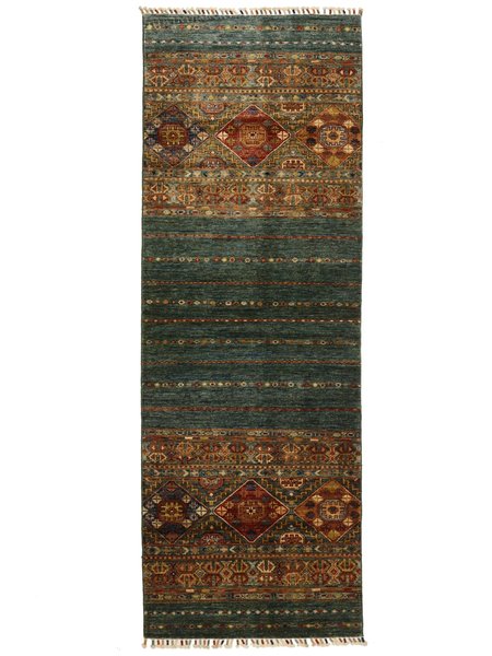 83x235 см, Афганистан, Восточные, Wool, чёрный