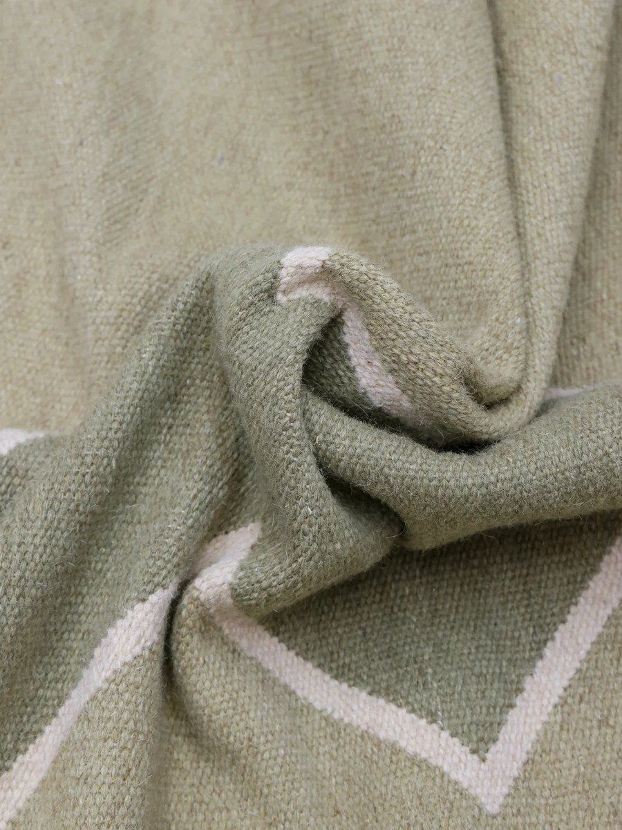 200x300 см, Индия, Современные, Wool, натуральный белый — вид 2