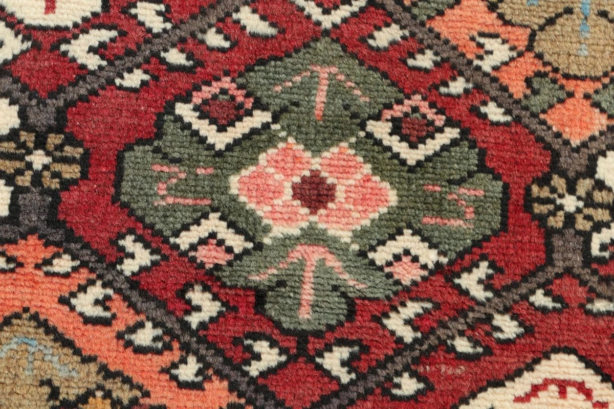 108x152 см, Иран, Бахтиари, Wool, красный — вид 2
