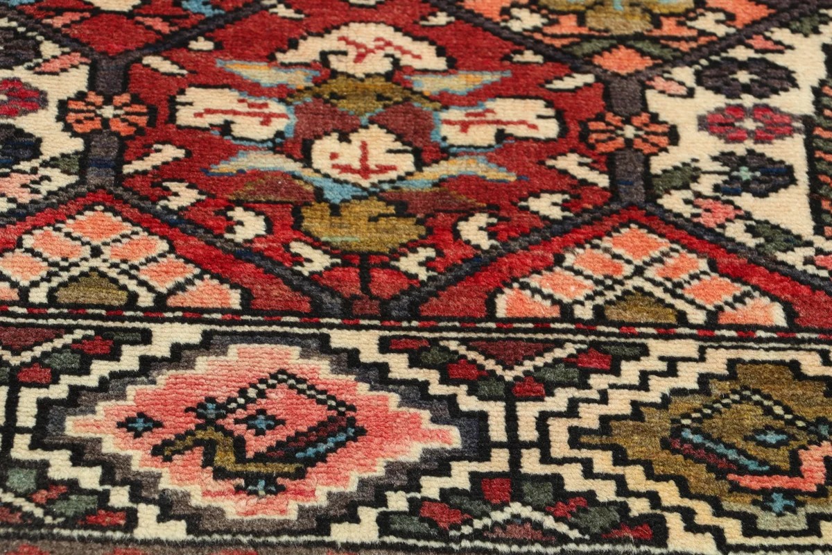108x152 см, Иран, Бахтиари, Wool, красный — вид 3