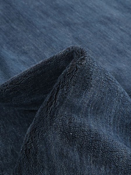 200x300 см, Индия, Современные, Wool, тёмно-синий