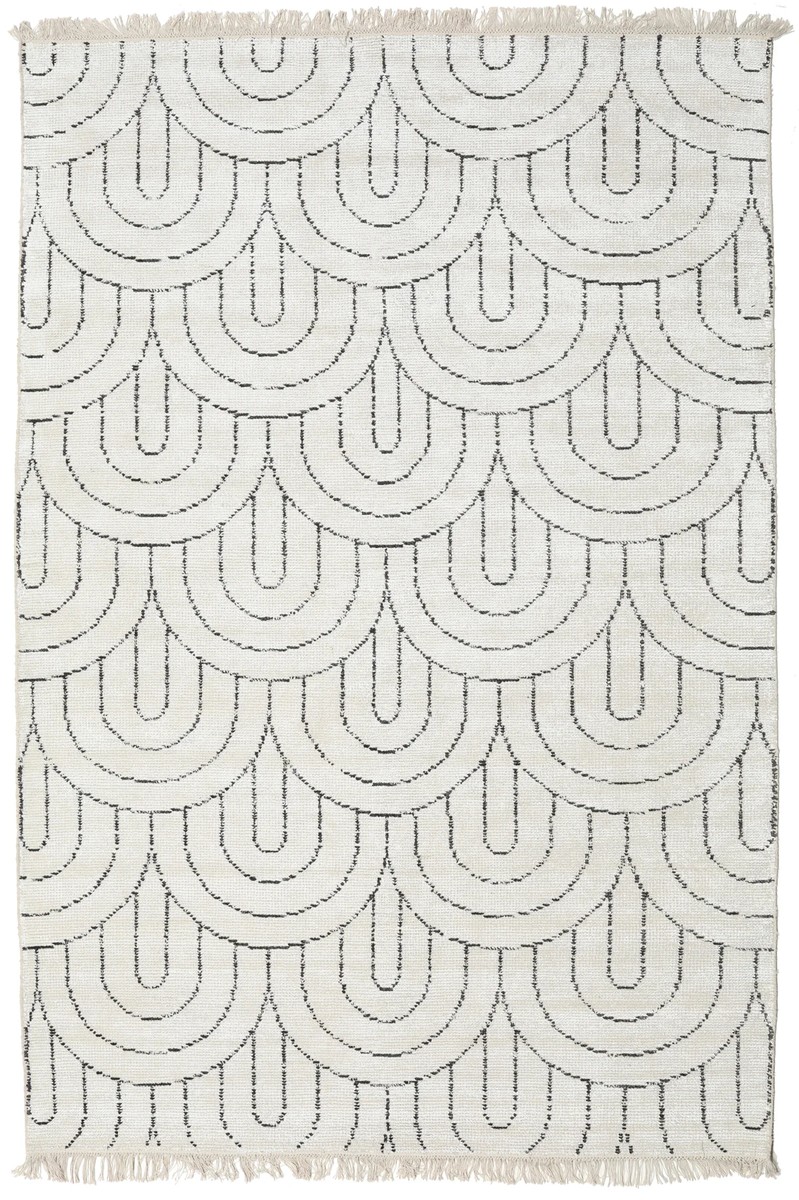 200x300 см, Индия, Вискоза, Viscose, белый