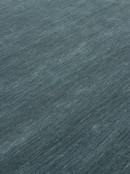 Ø150 см, Индия, Однотонные, Wool, Dark teal