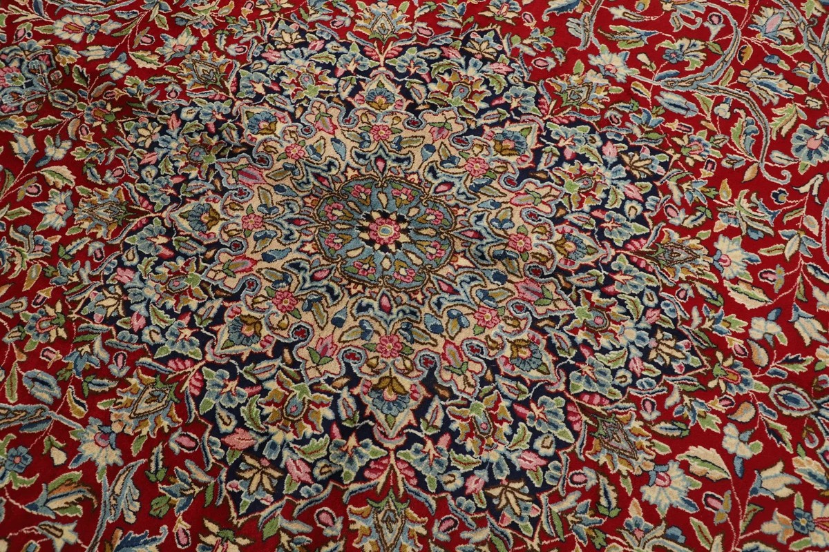 344x506 см, Иран, Керман, Wool, коричневый — вид 6