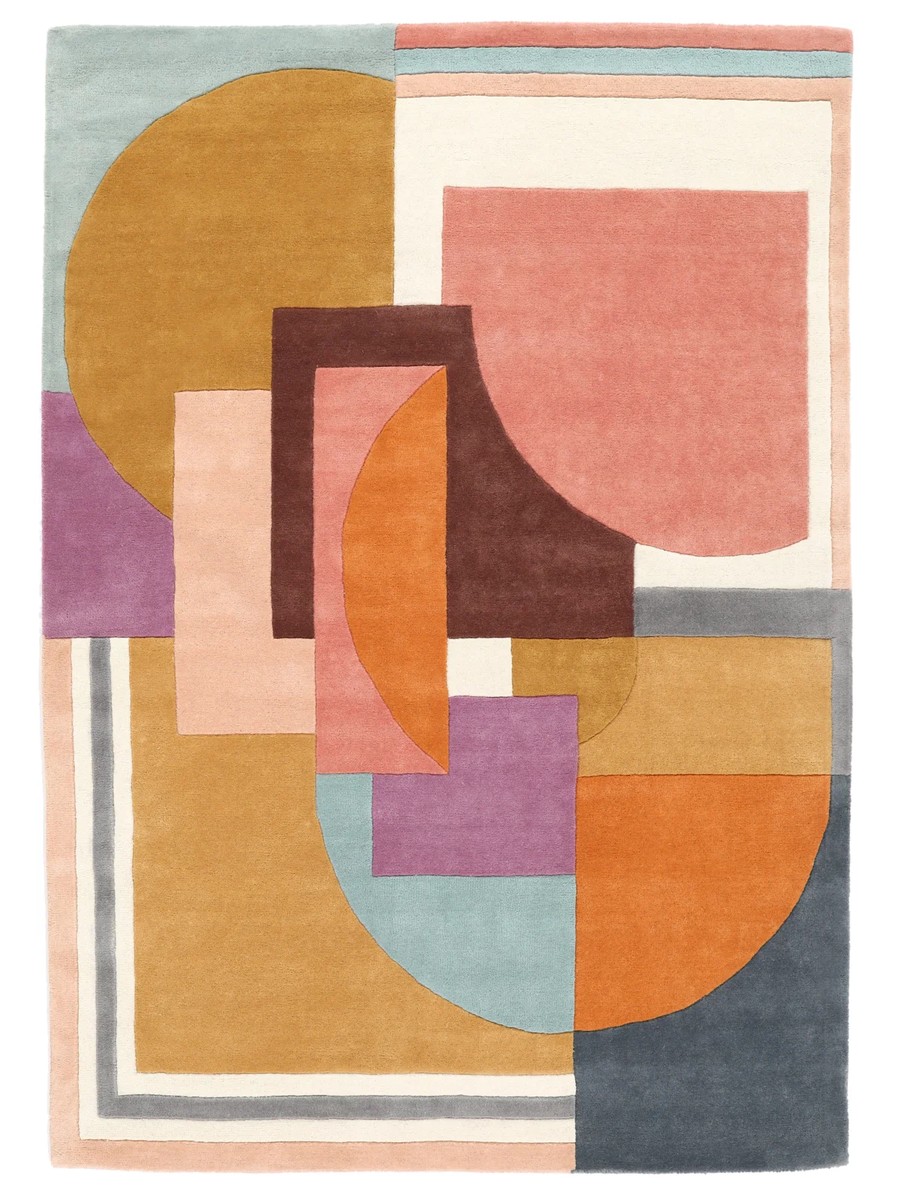 300x400 см, Индия, Современные, Wool, многоцветный