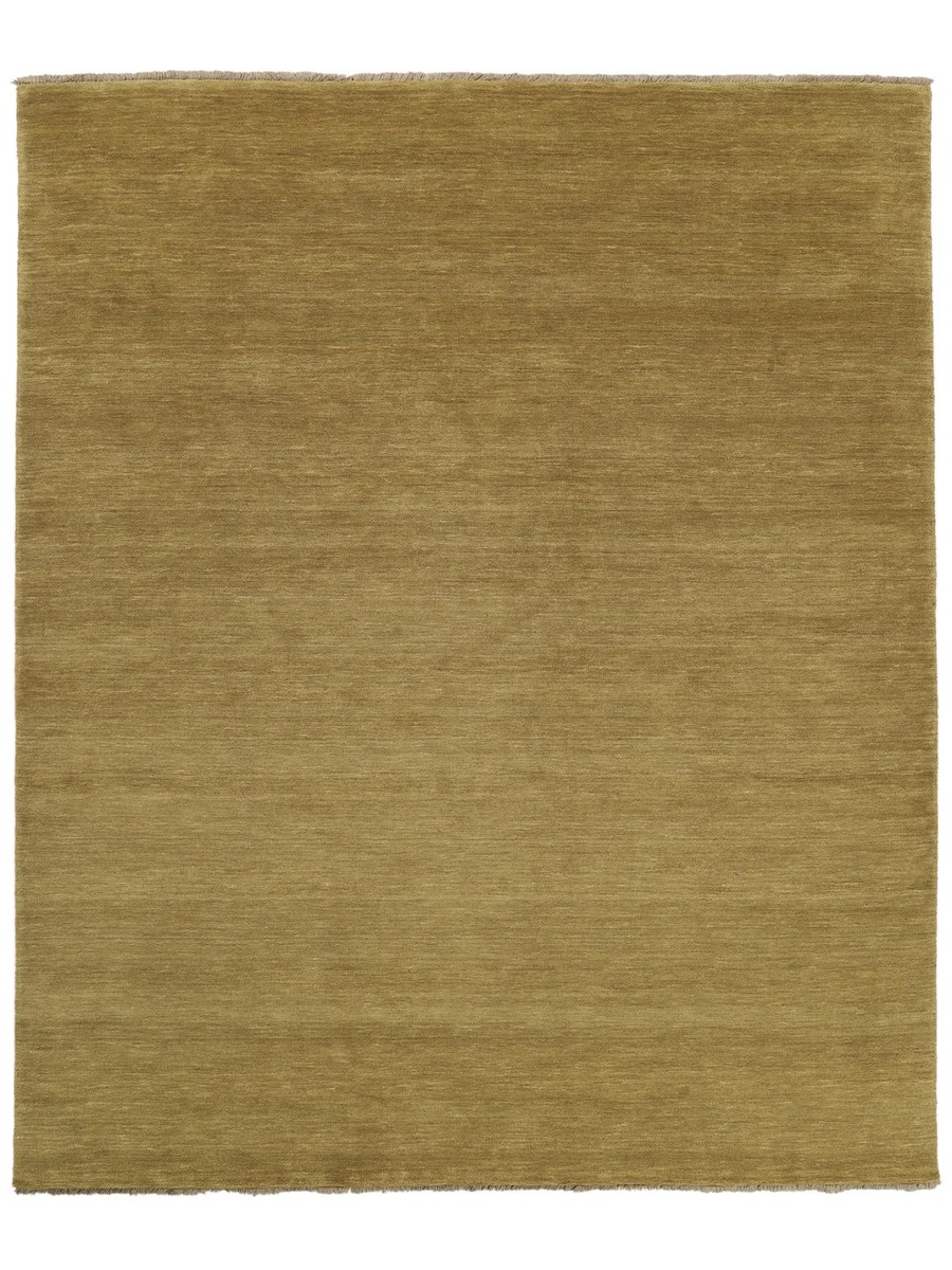 200x250 см, Индия, Однотонные, Wool, зелёный