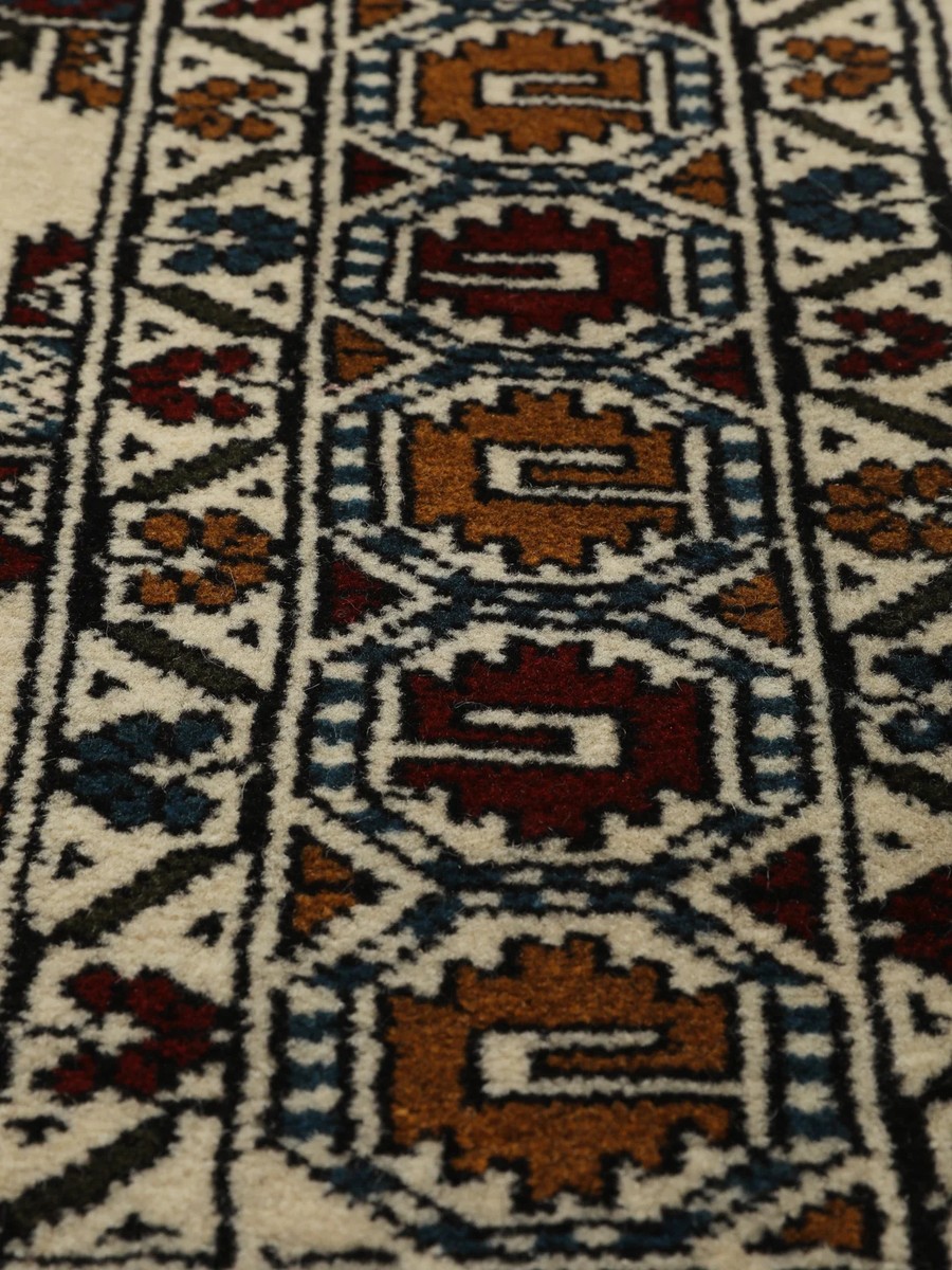131x205 см, Иран, Восточные, Wool, чёрный — вид 4