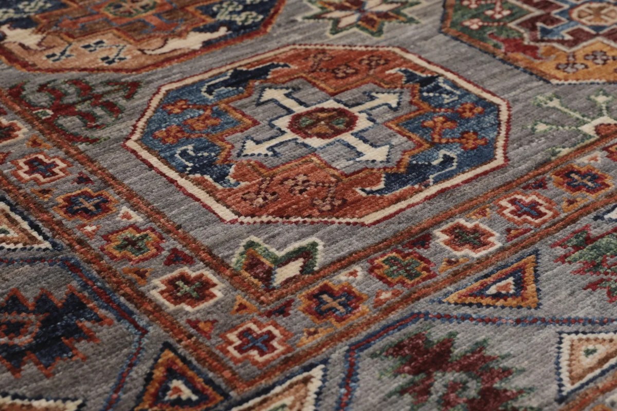 125x181 см, Афганистан, Восточные, Wool, чёрный — вид 2
