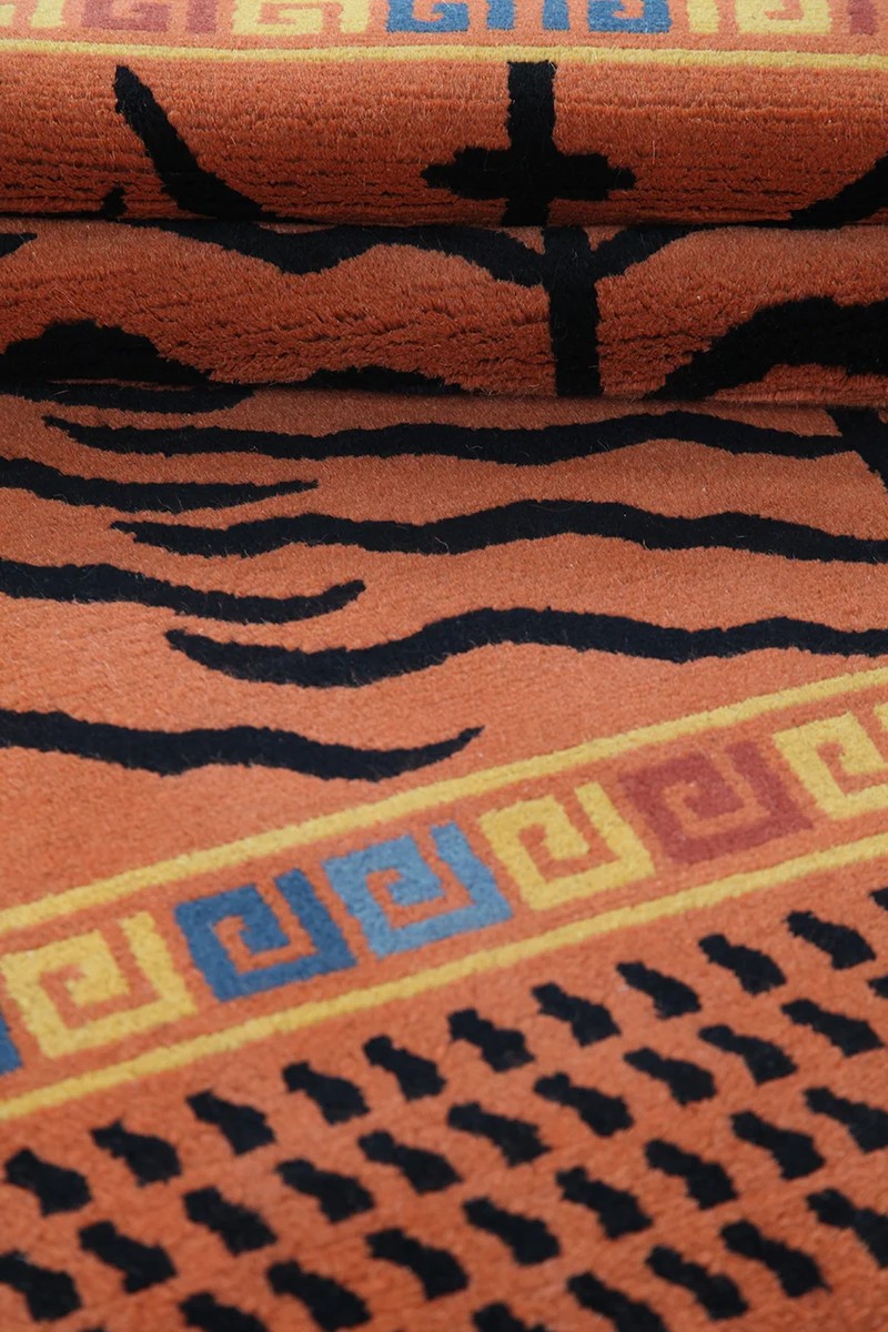 92x154 см, Китай, Восточные, Wool, красный — вид 4