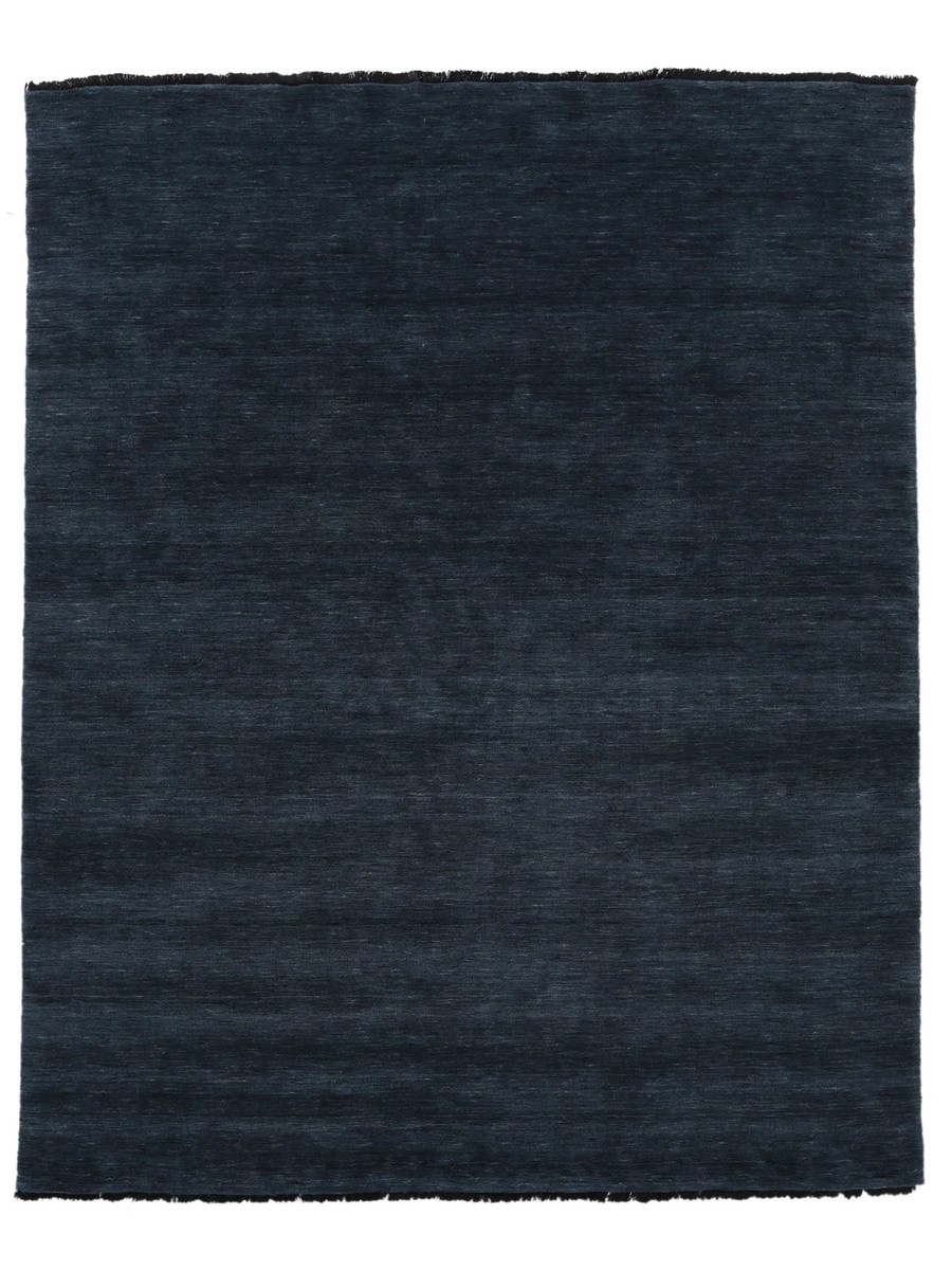 250x300 см, Индия, Однотонные, Wool, тёмно-синий