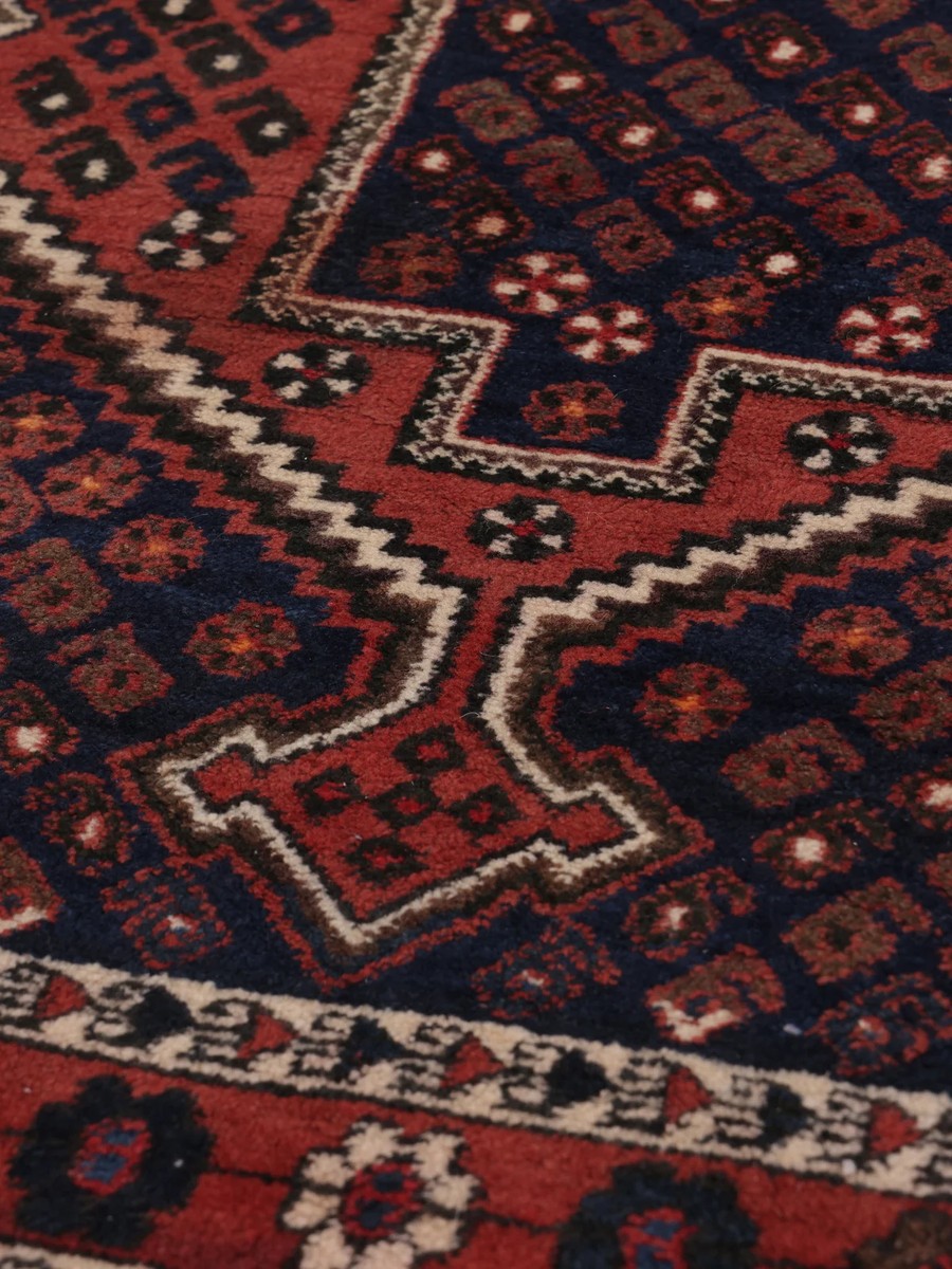154x217 см, Иран, Восточные, Wool, чёрный — вид 6