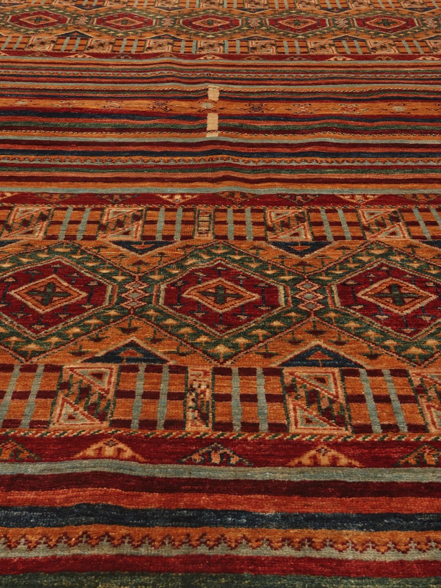 171x240 см, Афганистан, Восточные, Wool, красный — вид 3