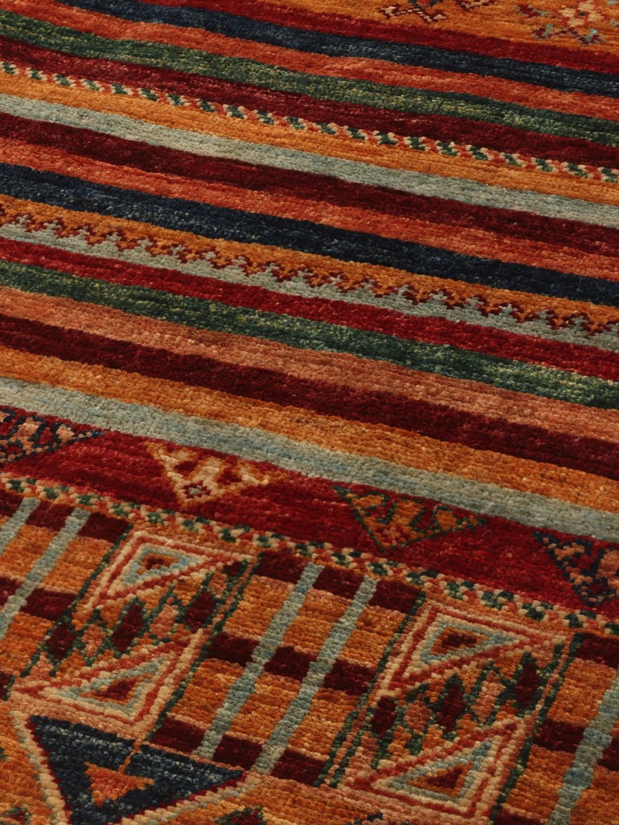 171x240 см, Афганистан, Восточные, Wool, красный — вид 4