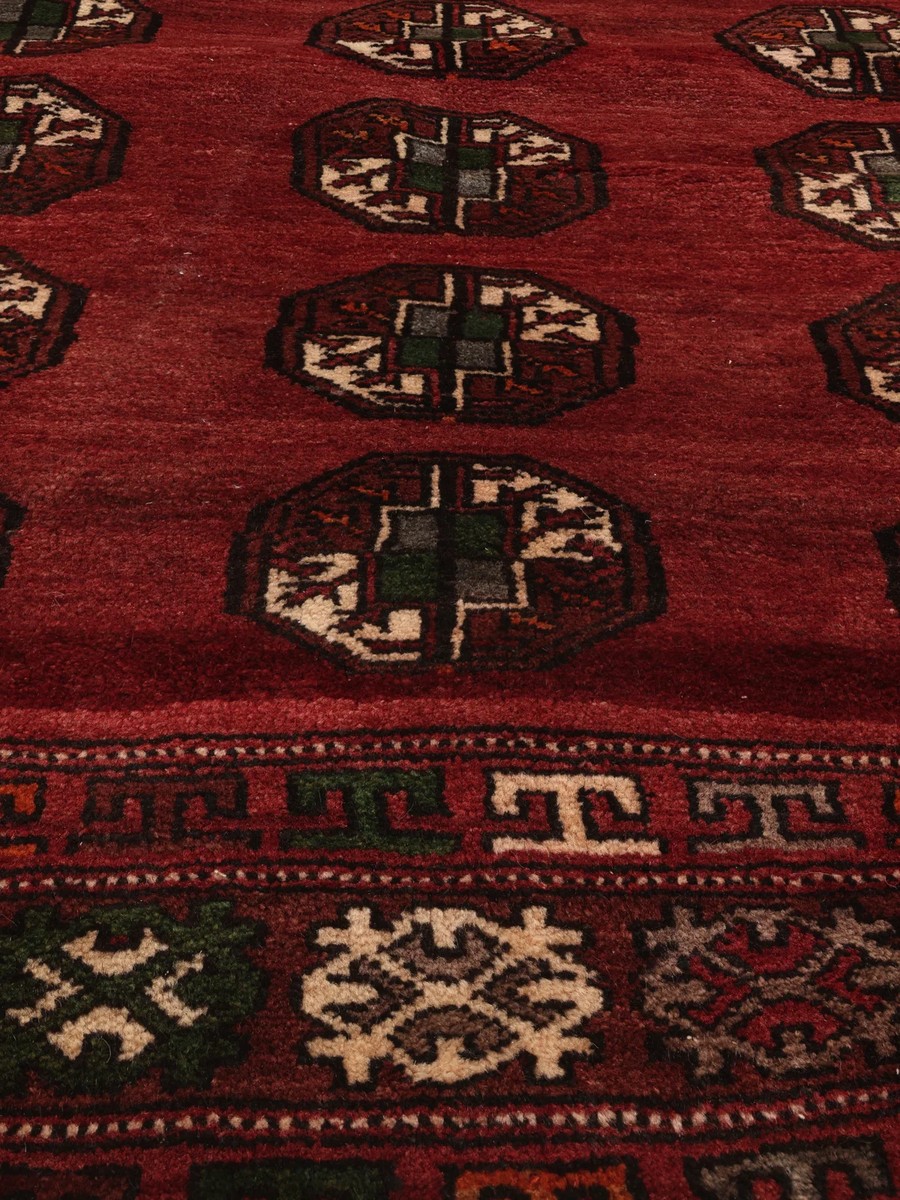 191x283 см, Иран, Восточные, Wool, красный — вид 4