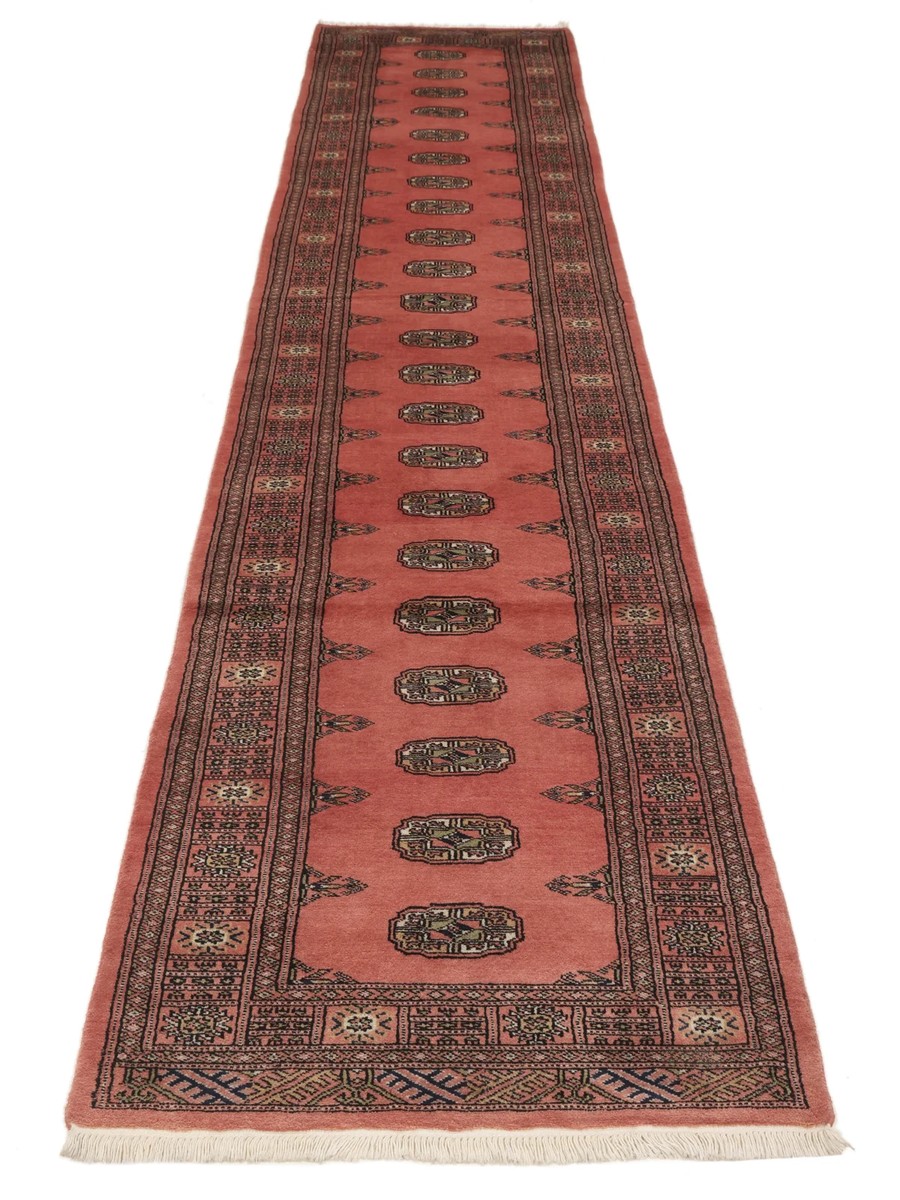 79x416 см, Пакистан, Афган / Пакистан, Wool, красный — вид 2