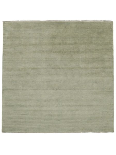 250x250 см, Индия, Современные, Wool, зелёный