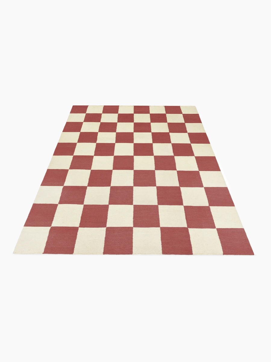 250x350 см, Индия, Современные, 80% Wool, красный — вид 4