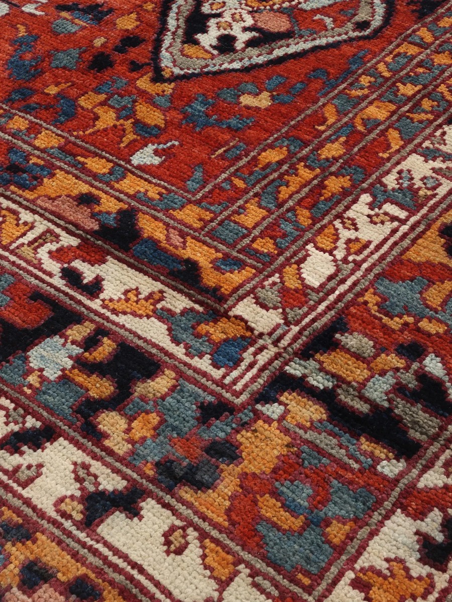 247x295 см, Афганистан, Казак, Wool, красный — вид 4
