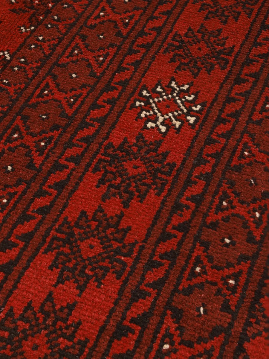 196x288 см, Афганистан, Афган / Пакистан, Wool, чёрный — вид 3