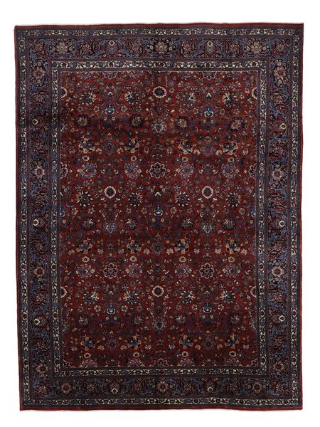 302x407 см, Иран, Машад, Wool, чёрный