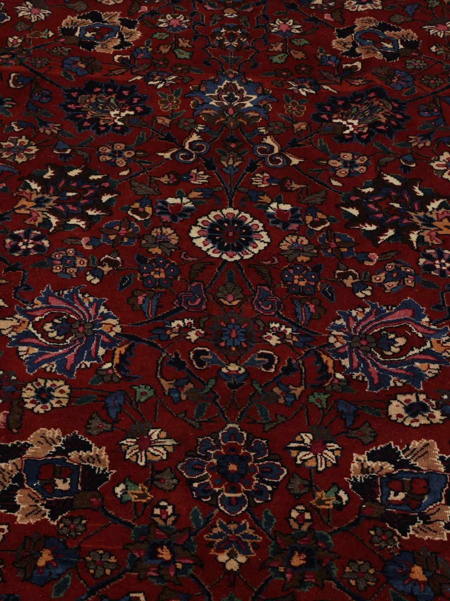 302x407 см, Иран, Машад, Wool, чёрный — вид 3
