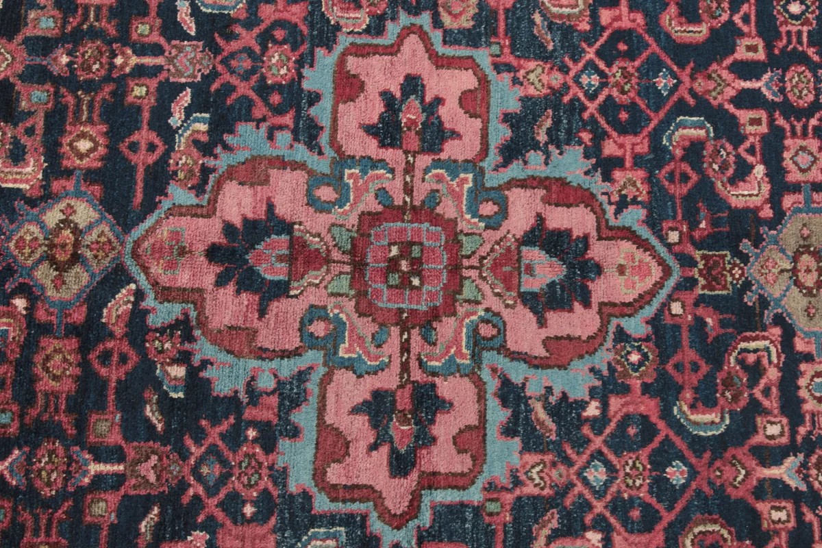 132x195 см, Иран, Восточные, Wool, чёрный — вид 5
