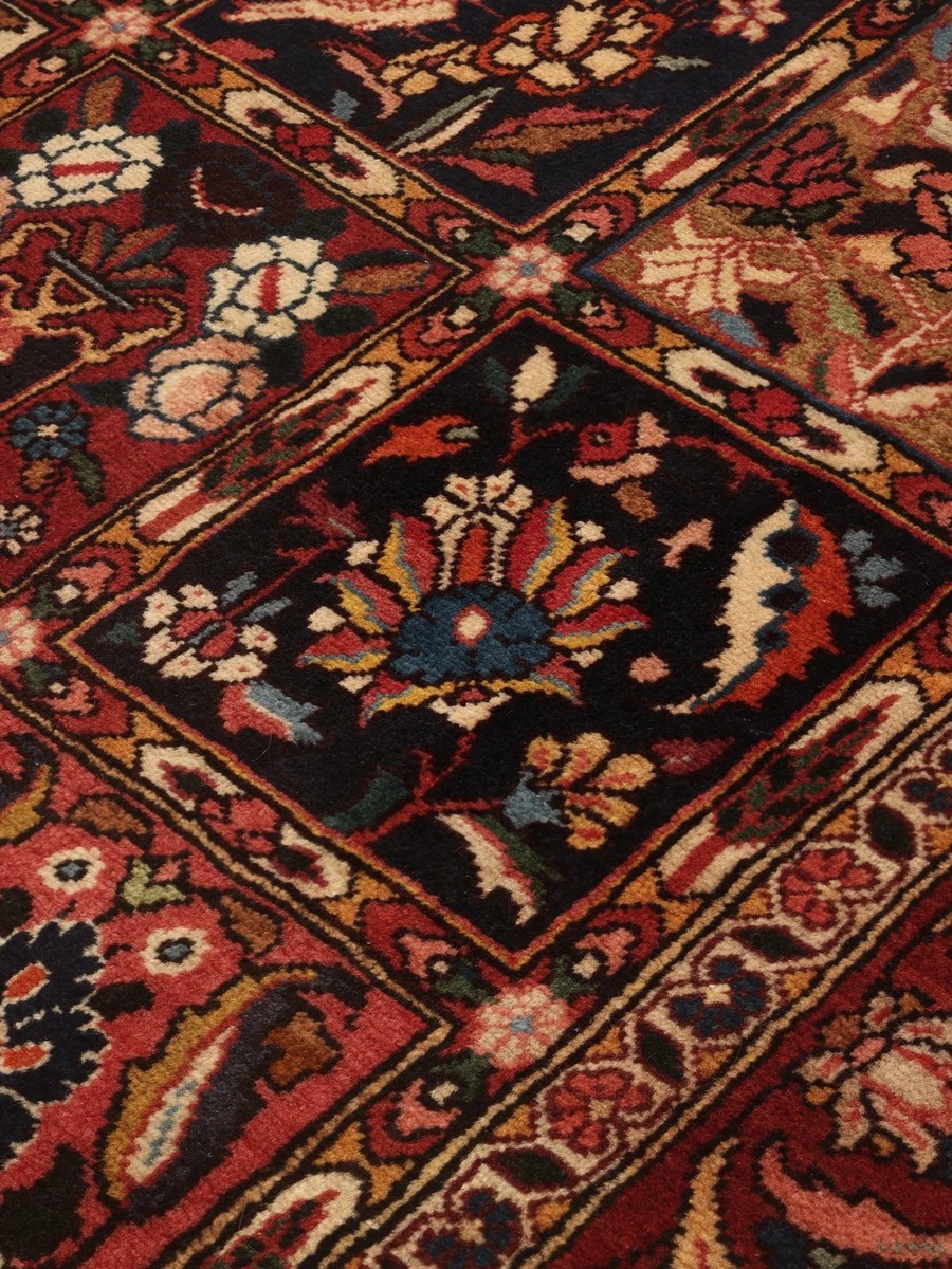 128x200 см, Иран, Бахтиари, Wool, чёрный — вид 4