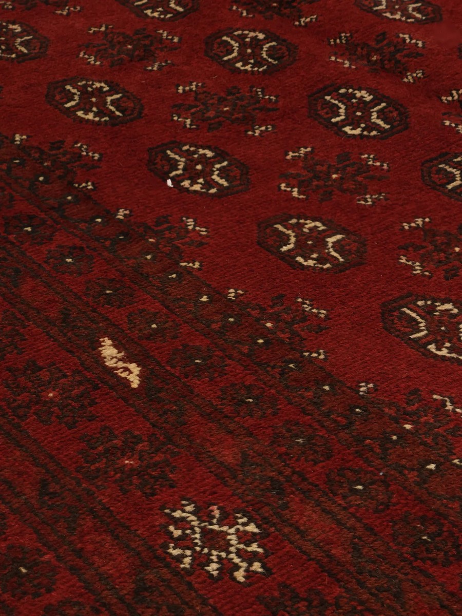 192x282 см, Афганистан, Афган / Пакистан, Wool, чёрный — вид 3