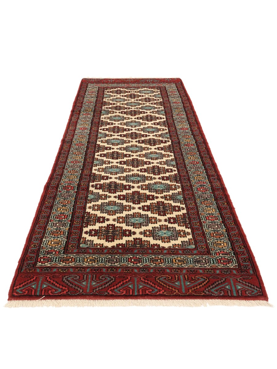 87x278 см, Иран, Восточные, Wool, бежевый — вид 3