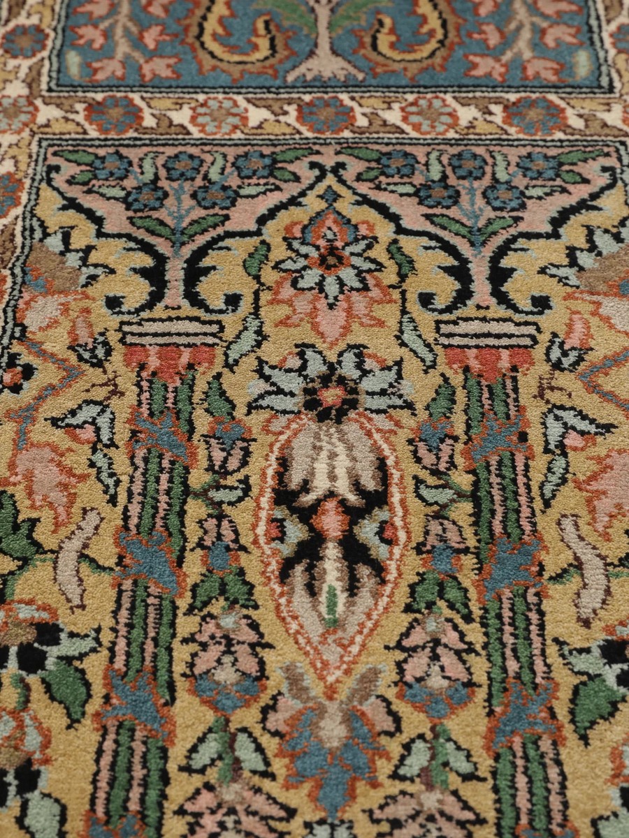 82x301 см, Индия, Шёлк, Silk, коричневый — вид 5