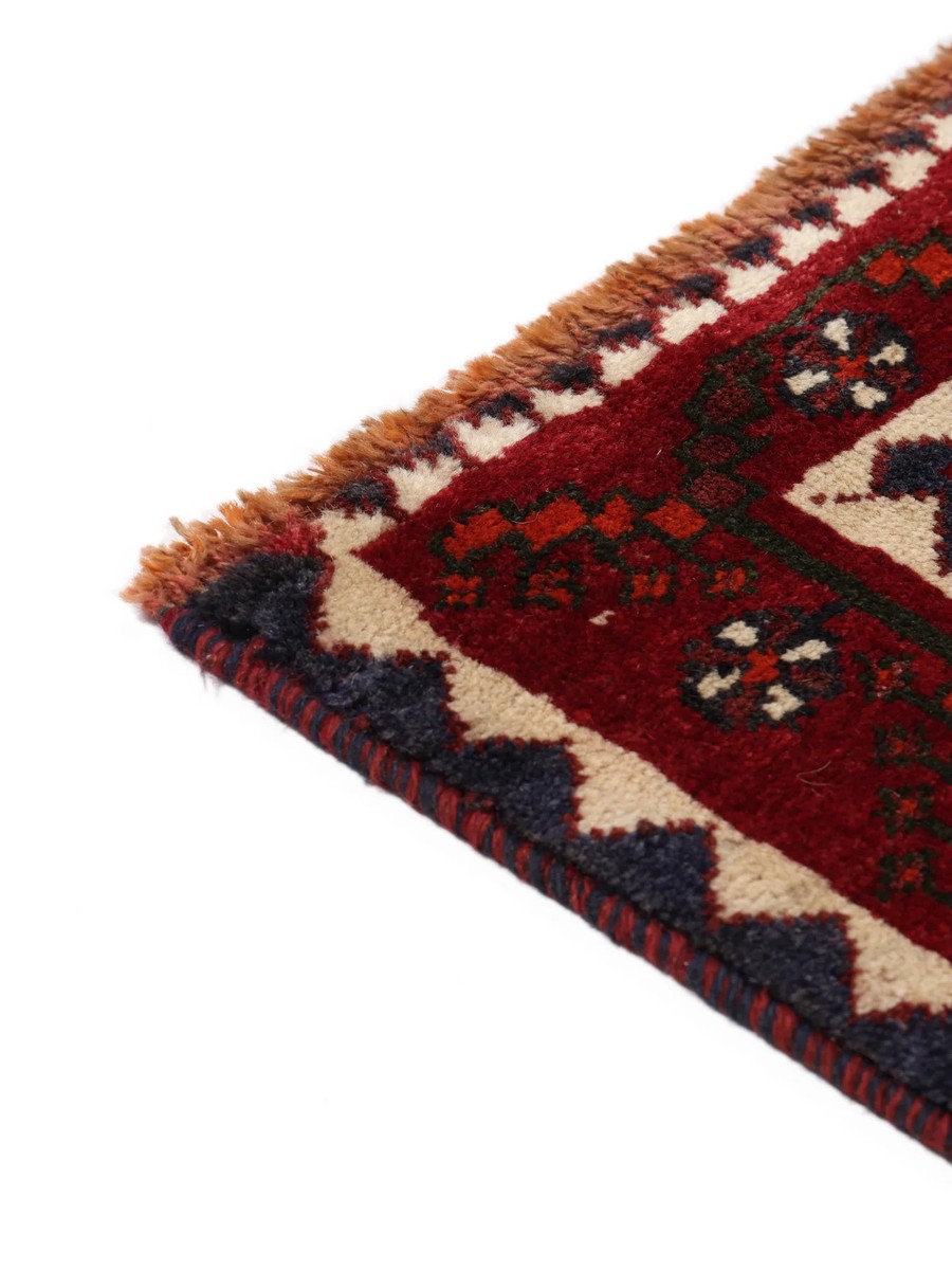 158x248 см, Иран, Кашкай, Wool, бежевый — вид 4