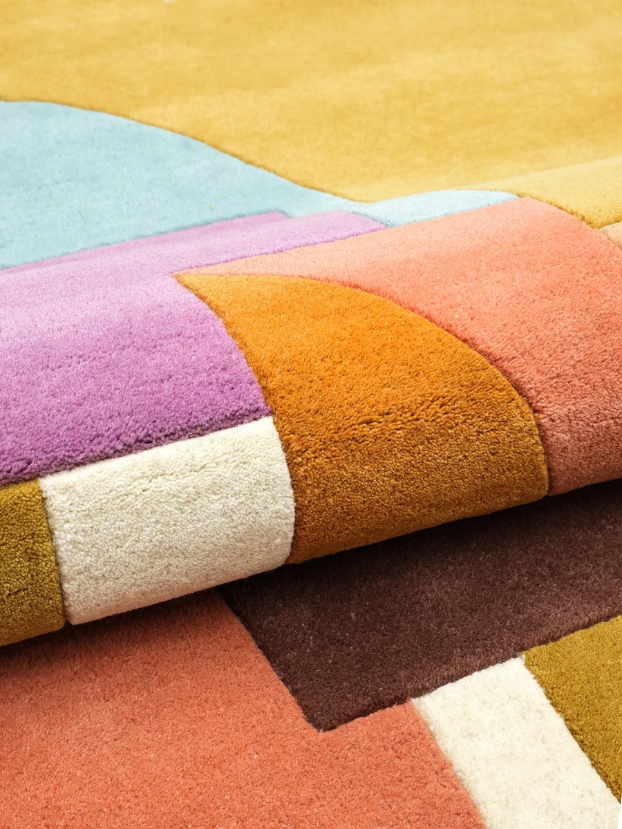160x230 см, Индия, Современные, Wool, многоцветный — вид 5