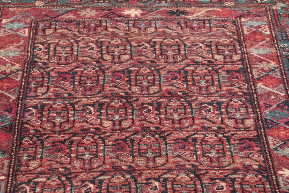 128x200 см, Иран, Восточные, Wool, красный — вид 4