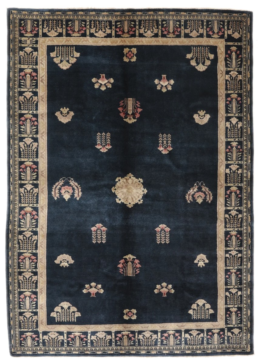 158x244 см, Китай, Восточные, Wool, чёрный