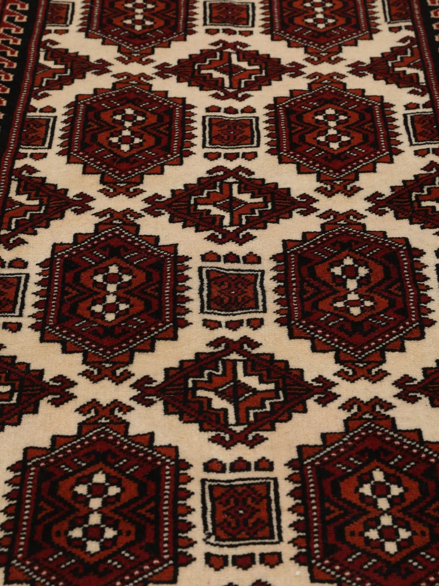 105x155 см, Иран, Восточные, Wool, чёрный — вид 5