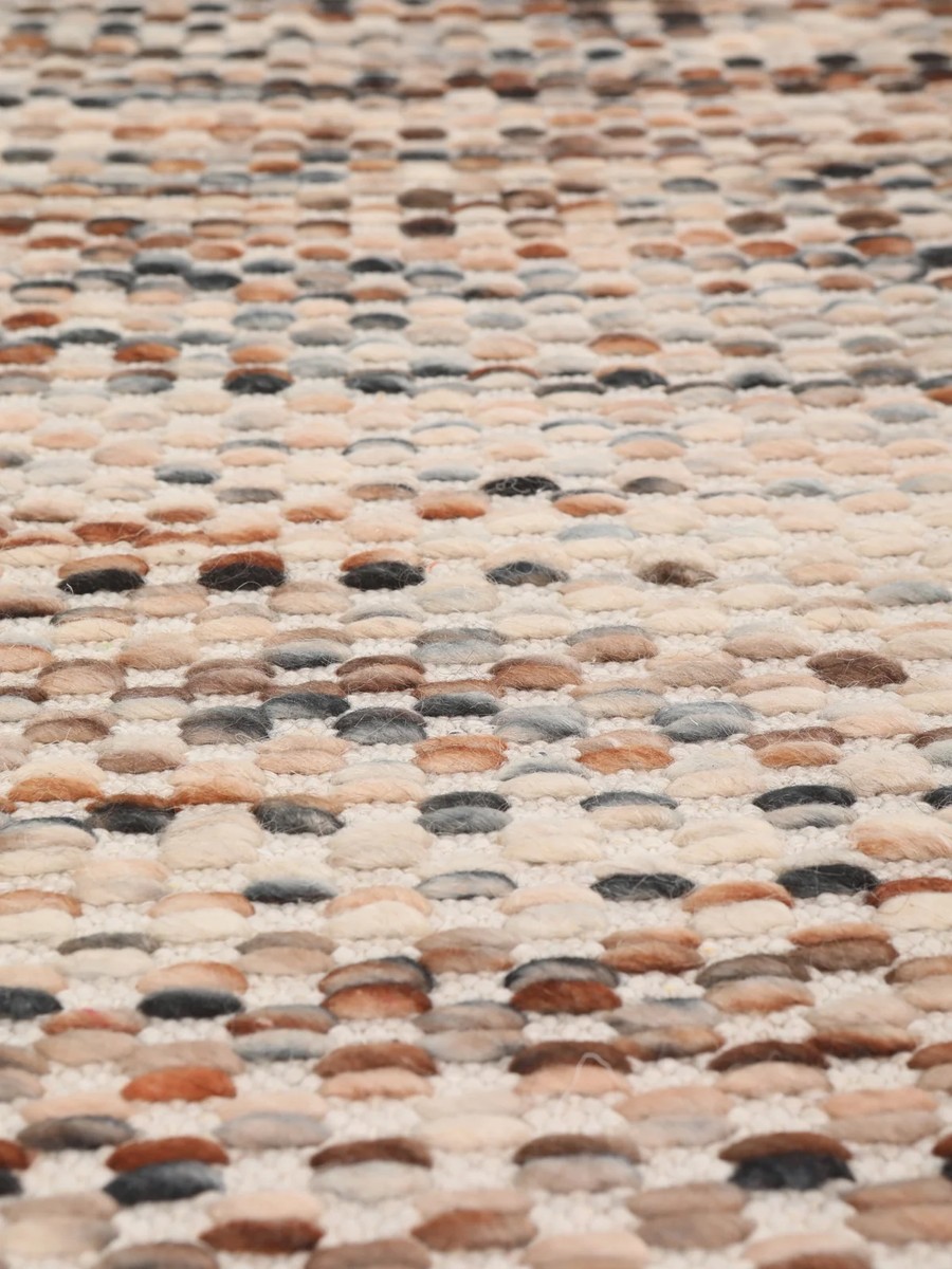 100x400 см, Индия, Современные, Wool, ржаво-красный — вид 3