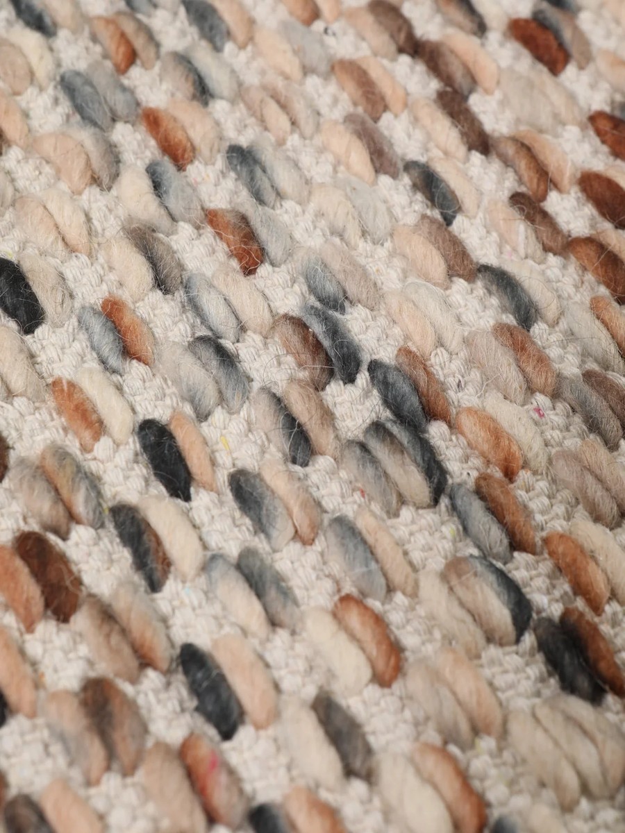 100x400 см, Индия, Современные, Wool, ржаво-красный — вид 4