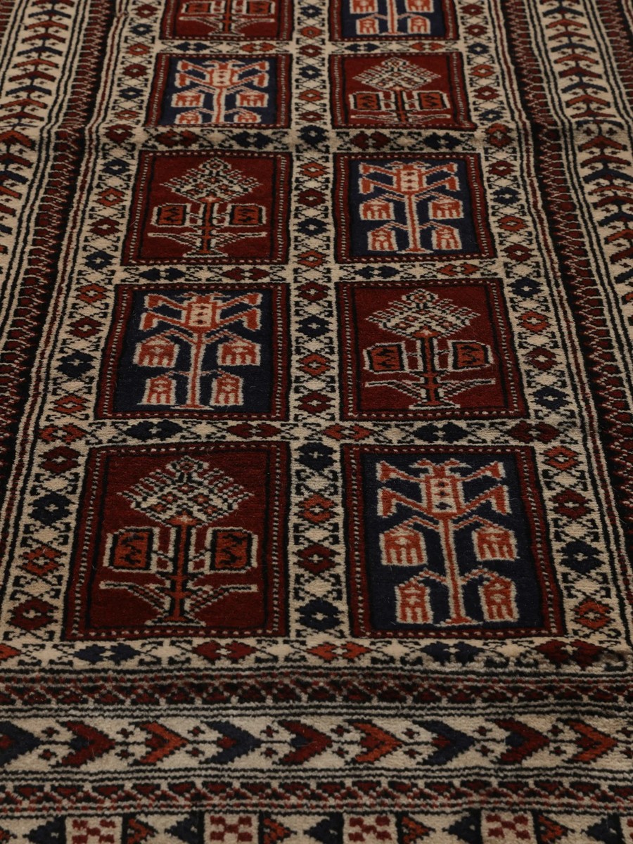 82x292 см, Иран, Восточные, Wool, коричневый — вид 2