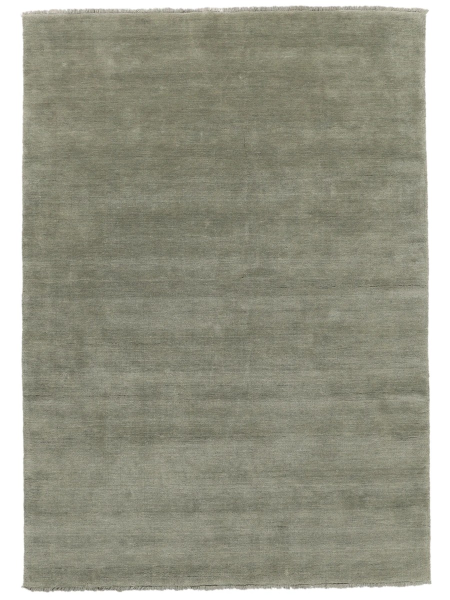 160x230 см, Индия, Современные, Wool, зелёный