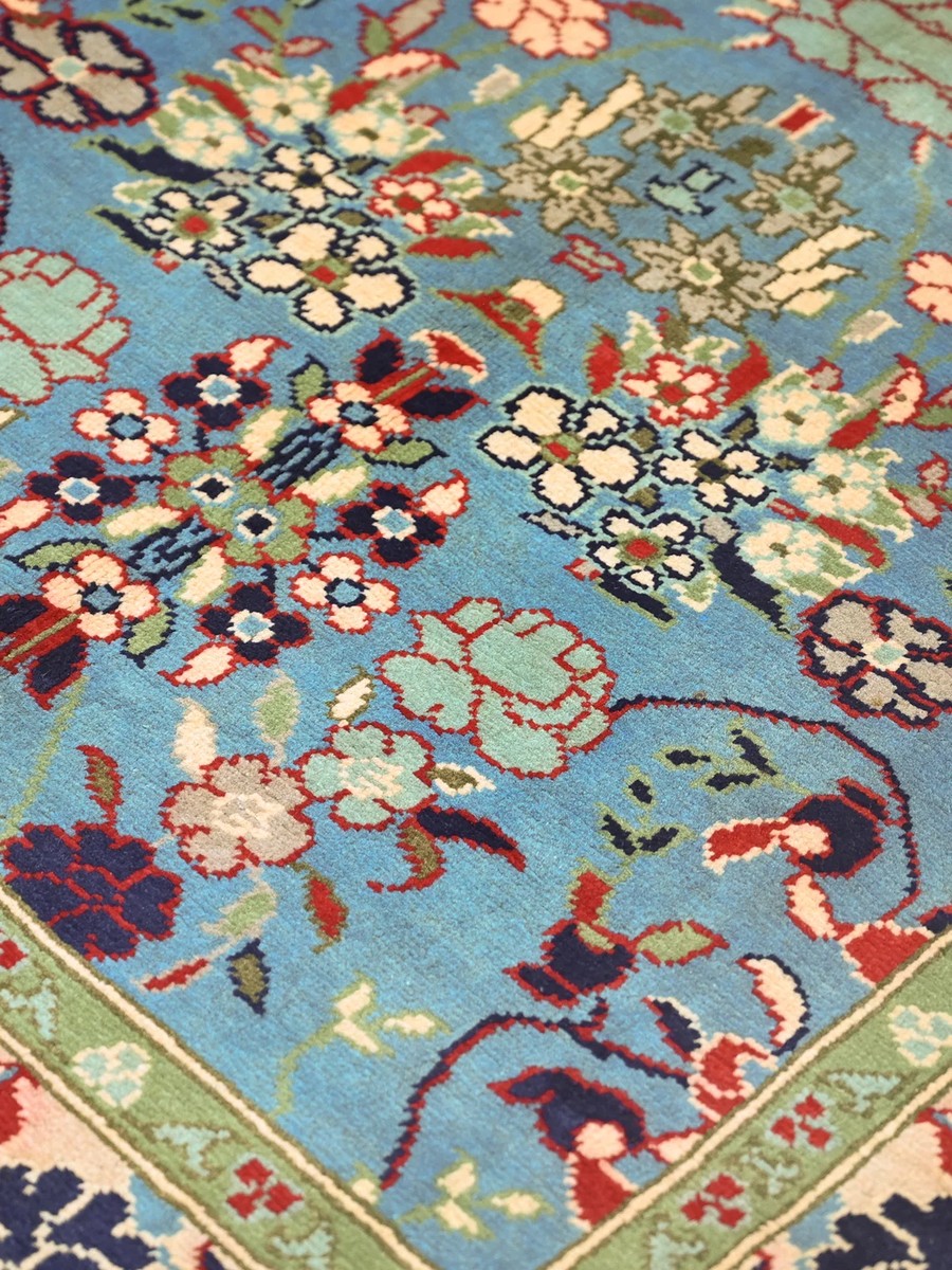 105x142 см, Афганистан, Восточные, Wool, зелёный — вид 5