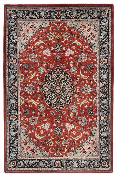 140x212 см, Иран, Сарук, Wool, чёрный