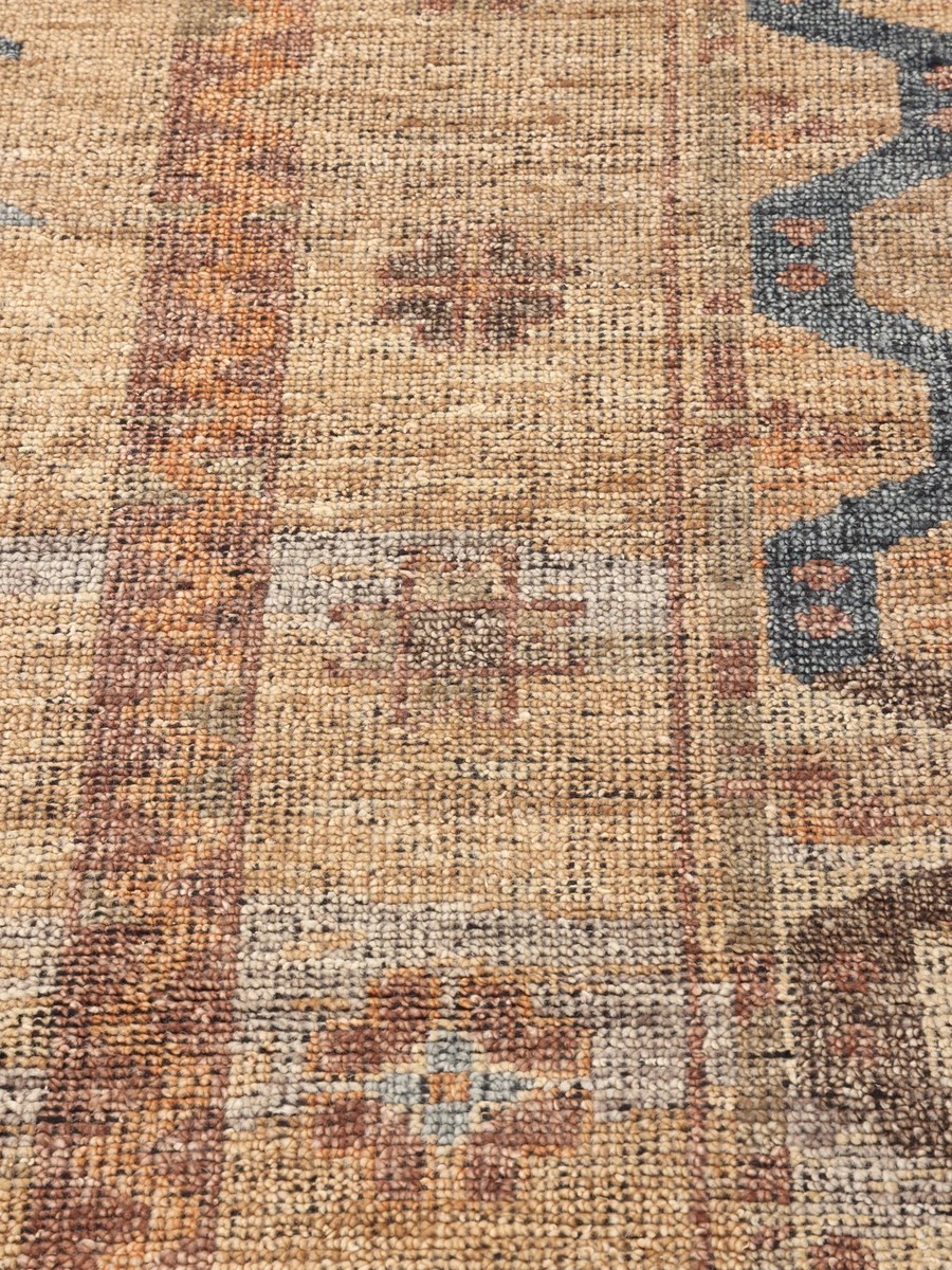 255x303 см, Индия, Анатолия, Wool, оранжевый — вид 2