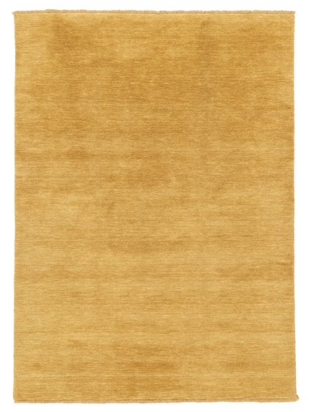 140x200 см, Индия, Однотонные, Wool, горчичный